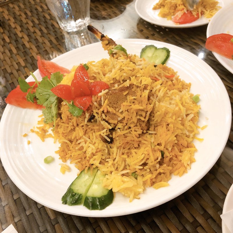 ハイデラバディ ビリヤニ ラム（ライタ付）(ディップパレス 飯田橋サクラテラス店)