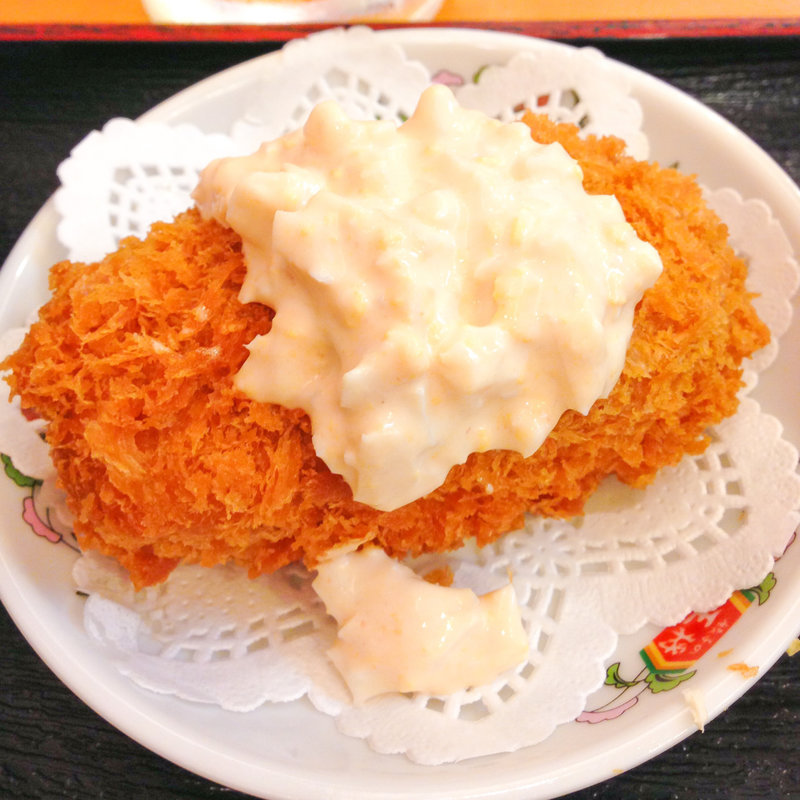 カニクリームコロッケ(餃子の王将 上野公園前店)