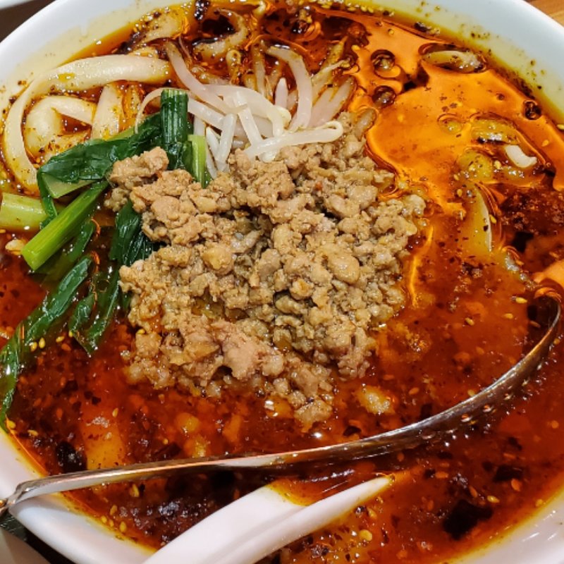 酸辣刀削麺(陳家私菜 秋葉原店)