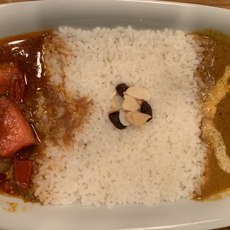 やさいのカレー ＆ バターチキンカレー(CURRY UP -HARAJUKU-)