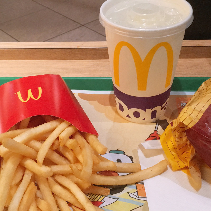 てりやきマックバーガーセット(期間限定)(マクドナルド 南青山店)