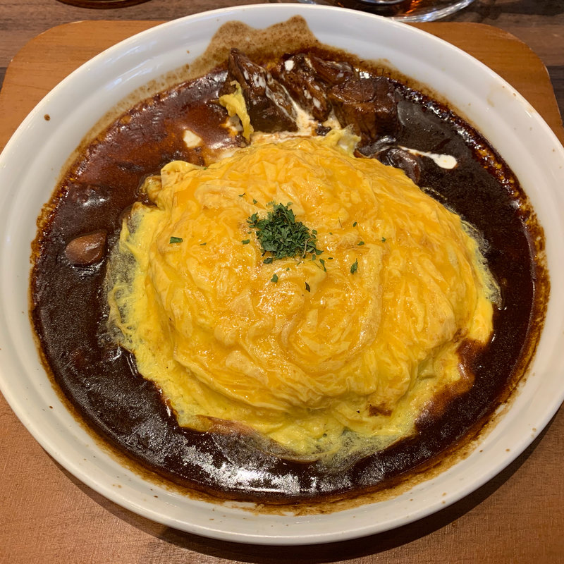 ビーフシチューオムライスドリア(星乃珈琲店 マーブルロード店)