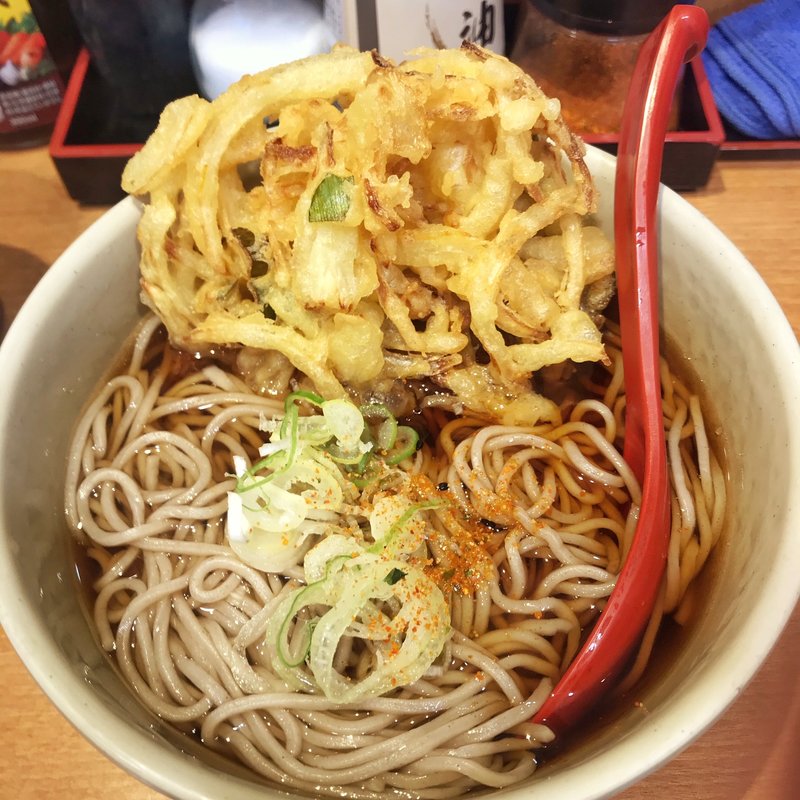 かき揚げ天蕎麦(越後そば 東陽町店 )