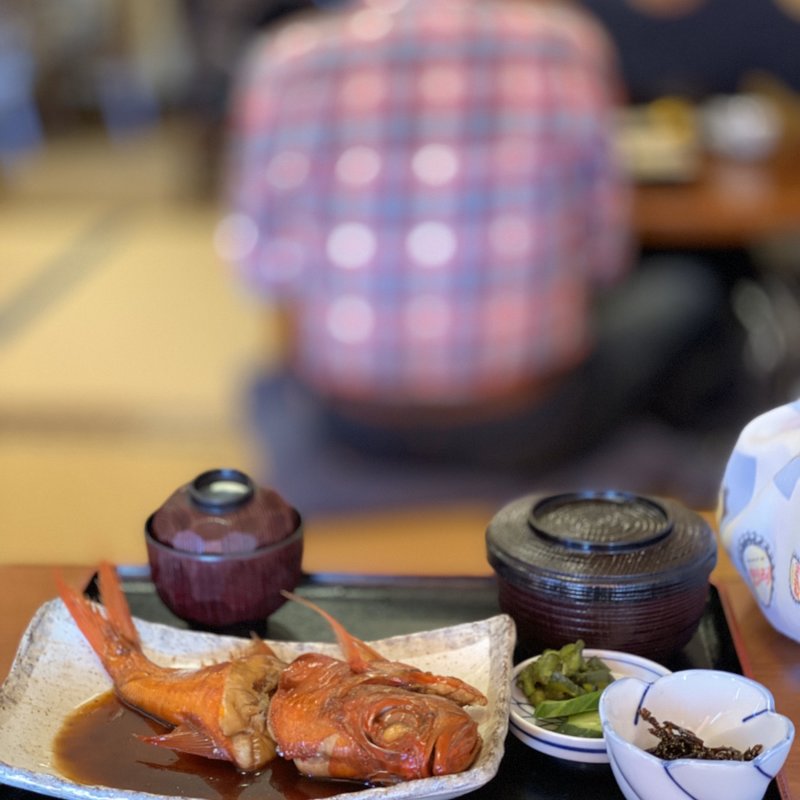 キンメの煮付け(食事処 池田)