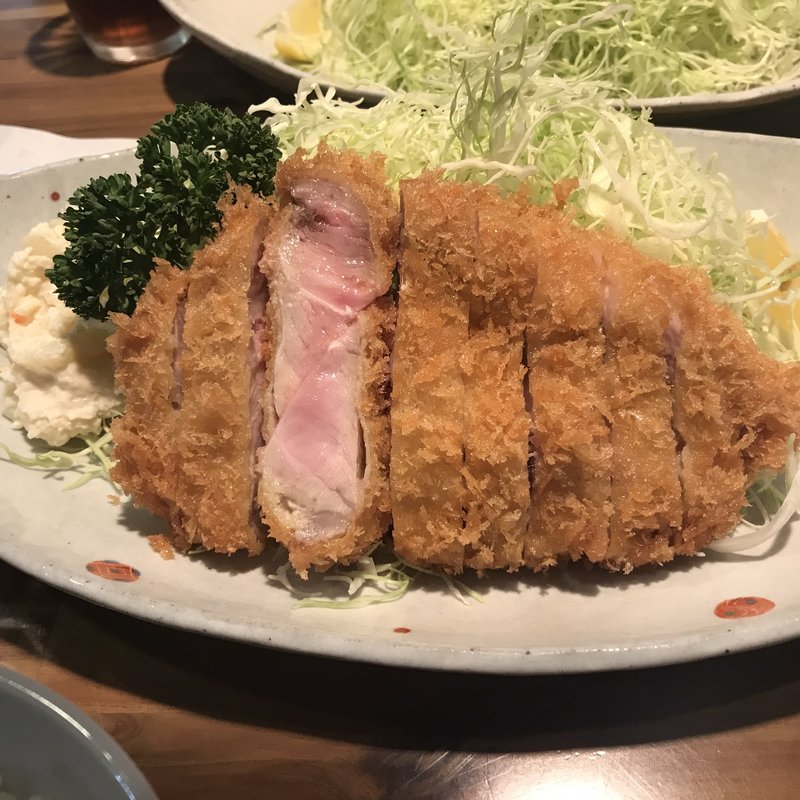 ロースとんかつ定食(とんかつ大倉)