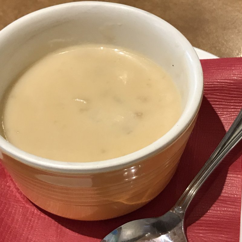 クラムチャウダー(ジョリーパスタ 都島店)