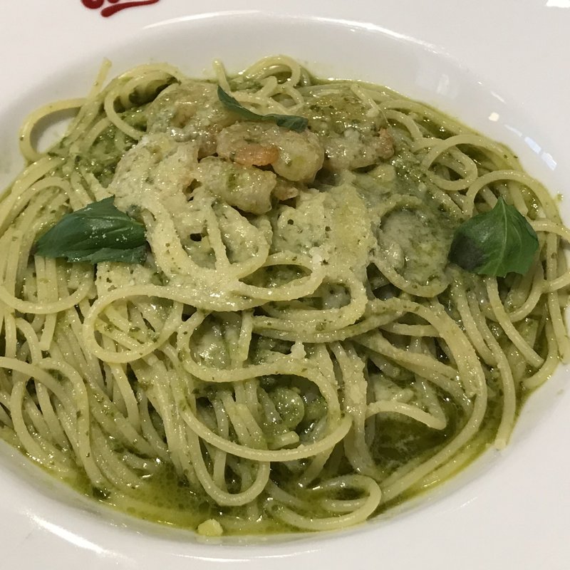 エビのジェノベーゼ(ジョリーパスタ 都島店)