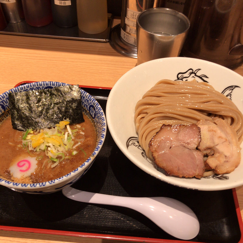 濃厚つけ麺 大盛り(松戸富田麺業 千葉駅構内)