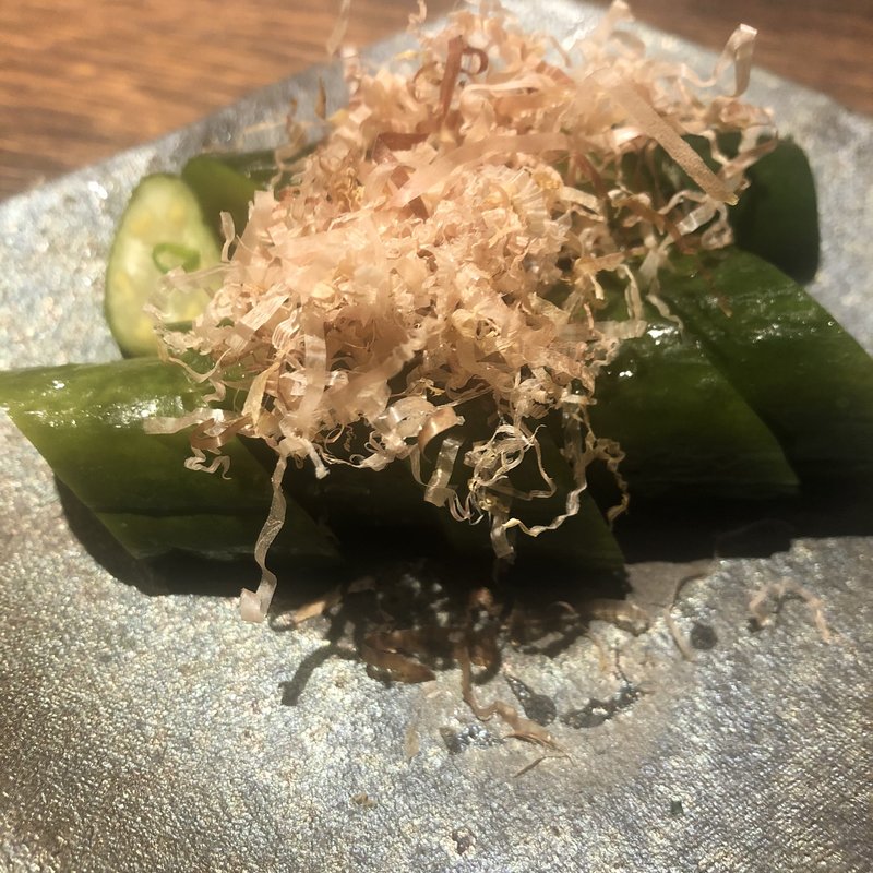 蟹味噌胡瓜(魚まみれ眞吉　新橋店)