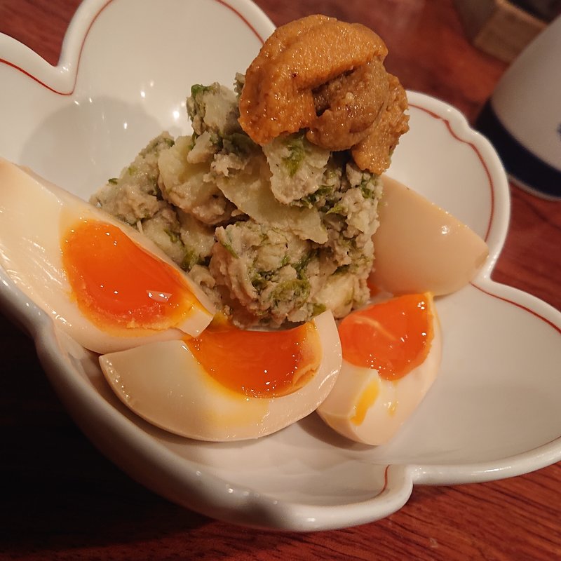 海のポテサラ(海おでん「日本酒はなたれ」)