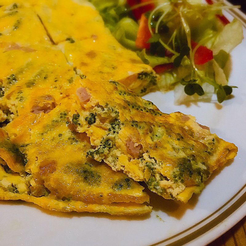 海ぶどうのオムレツ(オオ・ハッピー)