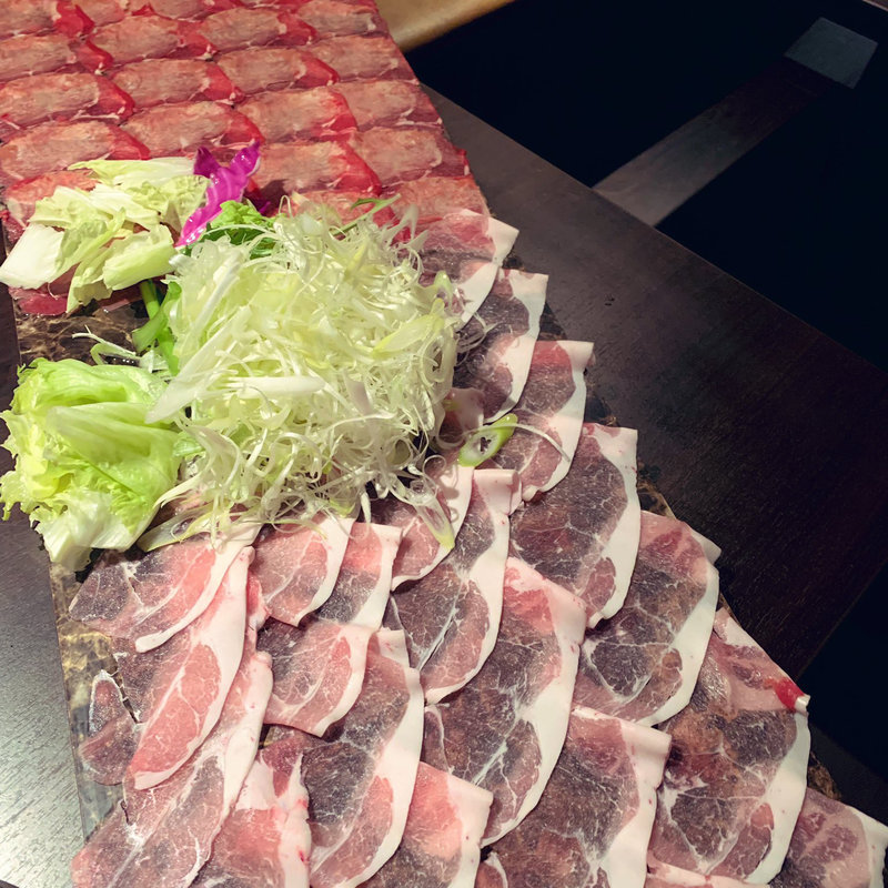 肉の絨毯コース＋飲み放題(牛タンしゃぶ しゃぶ庵 錦店)