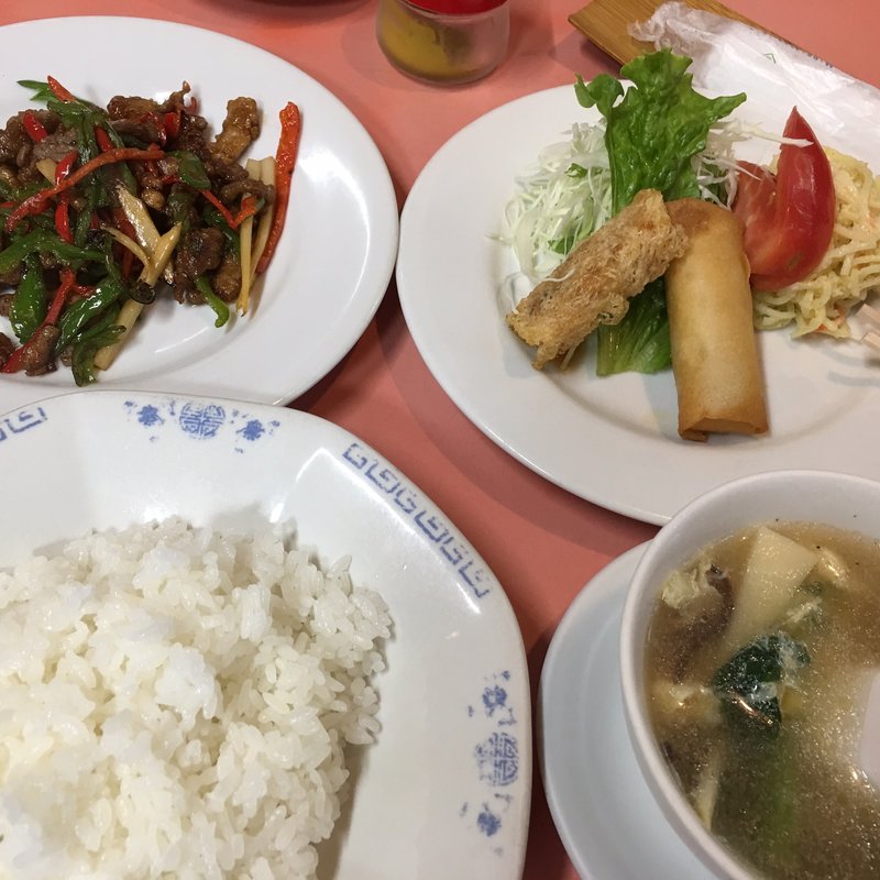 日替わりランチ(中華料理 白楽天)