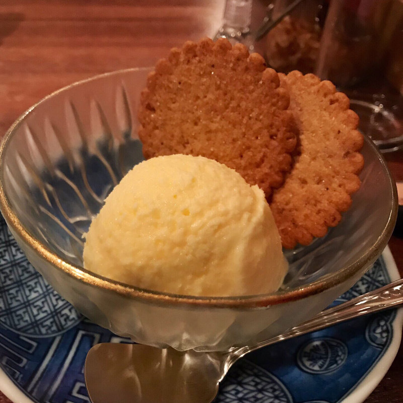 自家製アイスクリーム(カフェ百日紅)