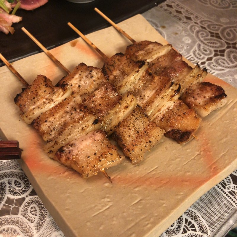 やきとん盛り合わせ(北新地 たゆたゆ)