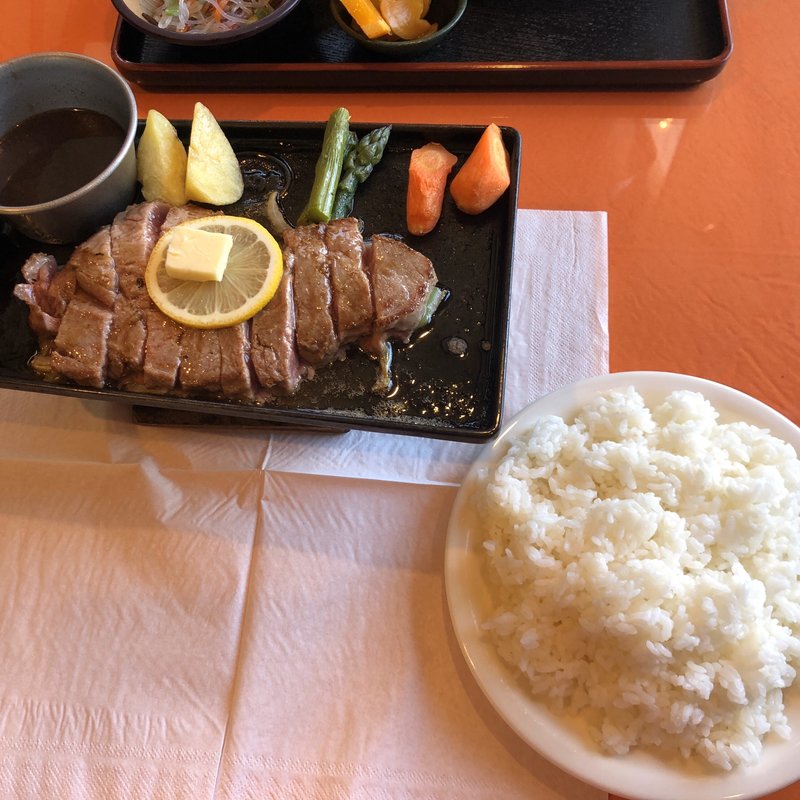 ステーキセット(あしょろ庵 （アショロアン）)