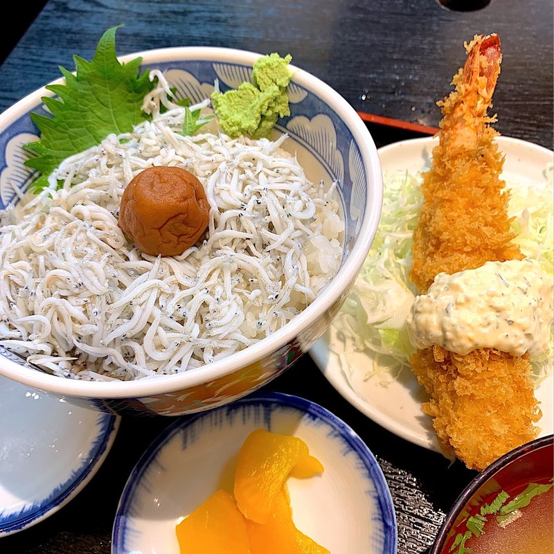 釜あげしらす丼(大田市場三洋食堂)