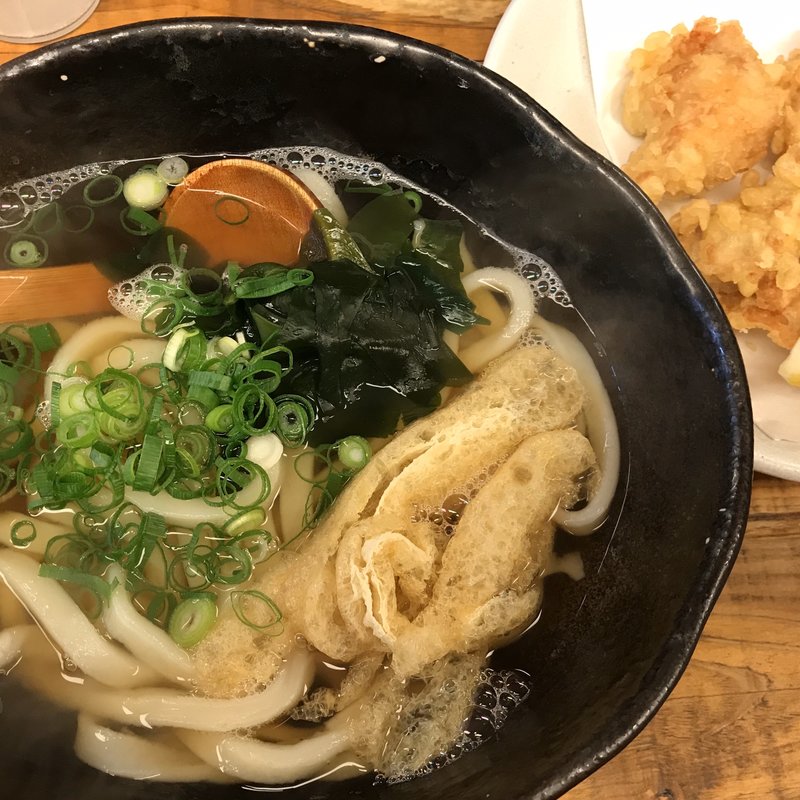 とり天かけうどん(ゆうすけ)