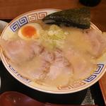 味玉ラーメン（尾張豚骨ラーメン）＋チャーシュー2枚(ようら本店)