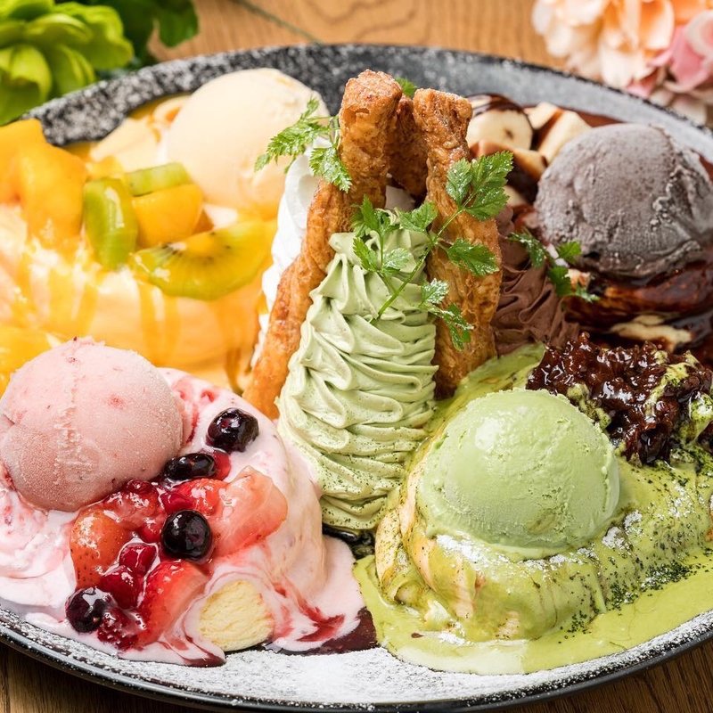 原宿オールスターパンケーキ(ワーキングホリデー・コネクション 原宿・表参道店)