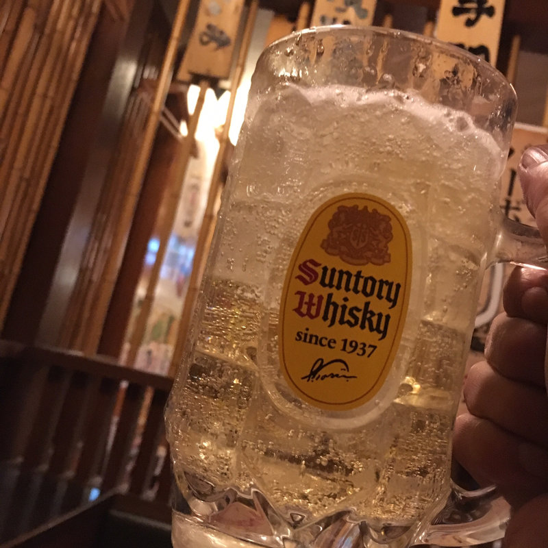 角ハイボール(炭火居酒屋 炎 西13丁目店)