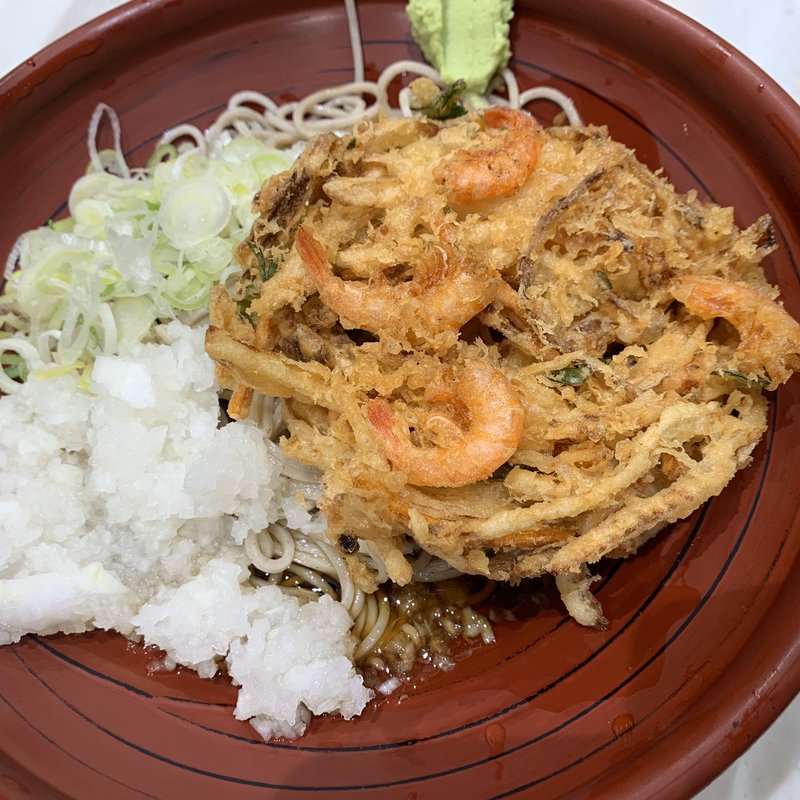 小海老入りかき揚げ天せいろ(箱根そば本陣 )