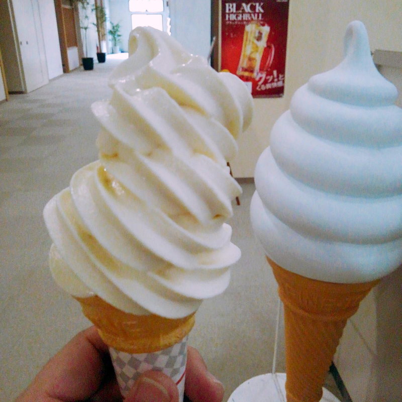 ソフトクリーム(宝珠の湯 食堂 )