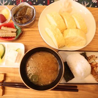 だし巻き定食(染谷商店)