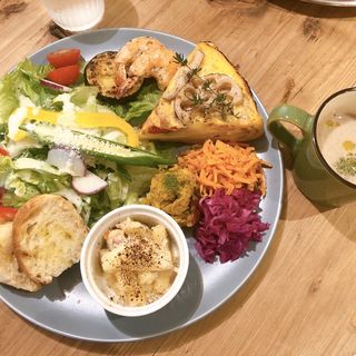 キッシュプレート(ツナグ茶房)