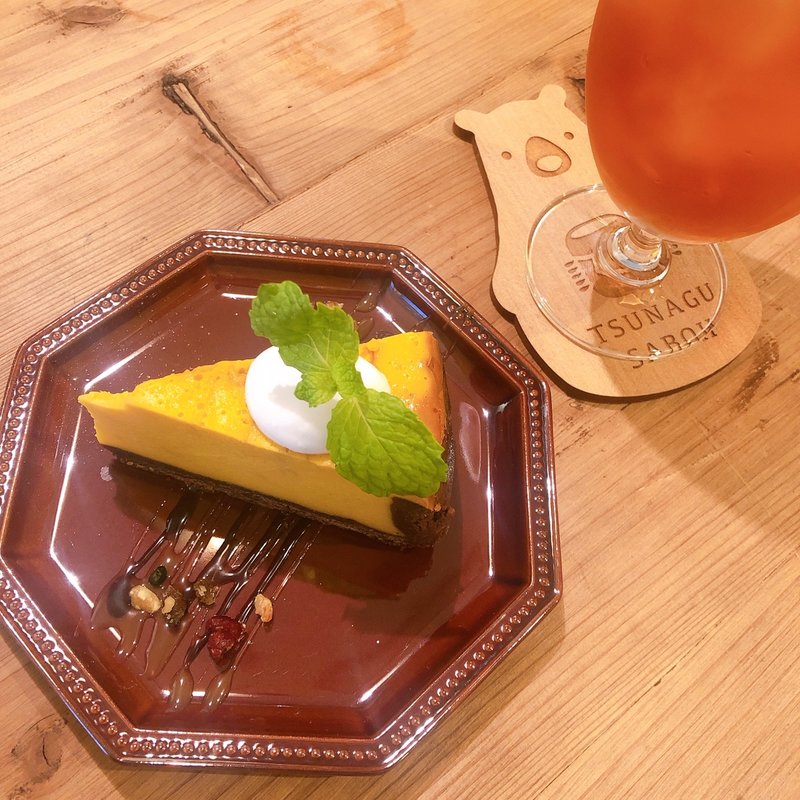 ケーキセット(ツナグ茶房)