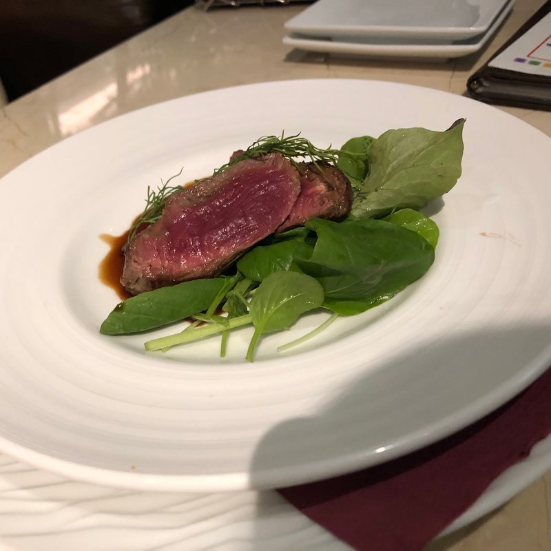 ブラックアンガス牛のフィレ肉のサルタート〜マディラソース〜(世界のワイン博物館 グランフロント大阪店)