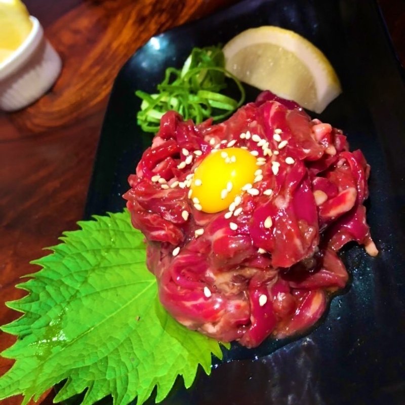 ハラミユッケ(炭火ダイニングバー ハラミちゃん)