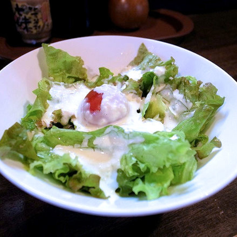 お通し(炭火焼やきとり 鳥藤)