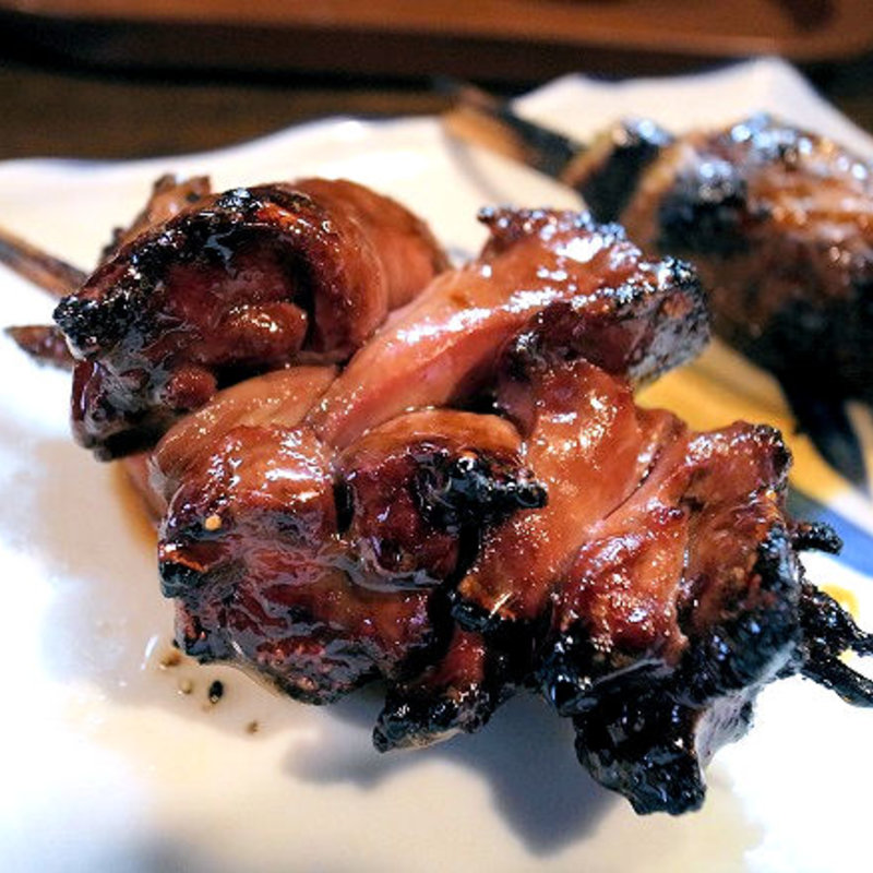 最高レバ焼(炭火焼やきとり 鳥藤)