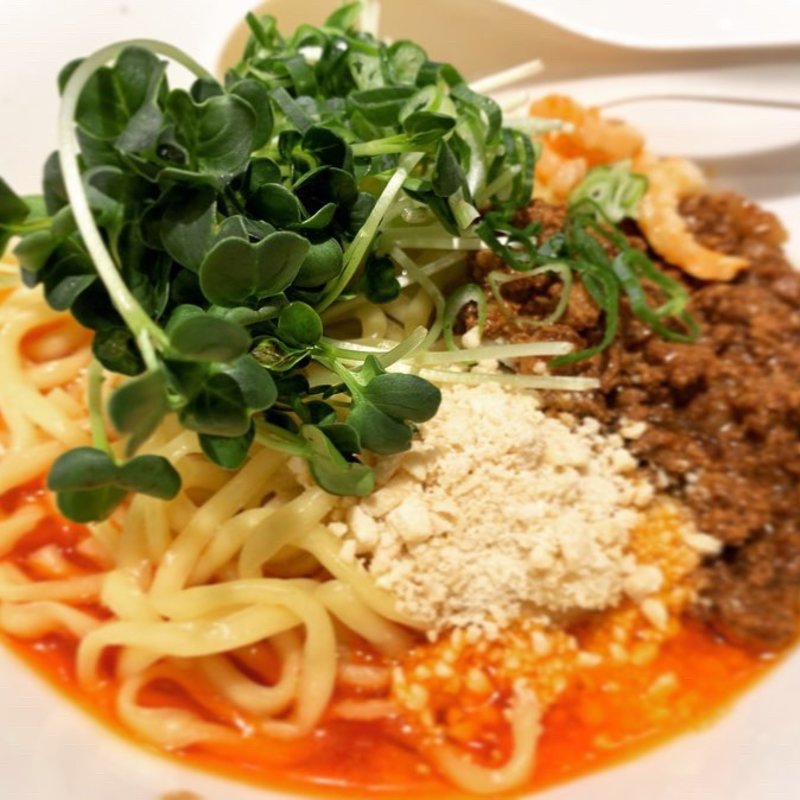 日式汁なし担々麺(六坊担担面)