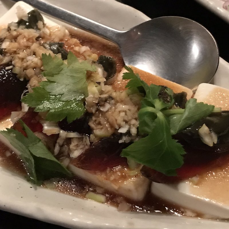 ピータン豆腐(白木屋 南海なんば北口駅前店)