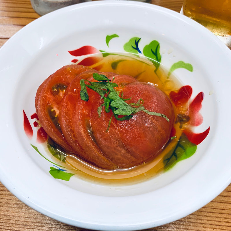 トマト一夜漬け(出汁のオアシス)