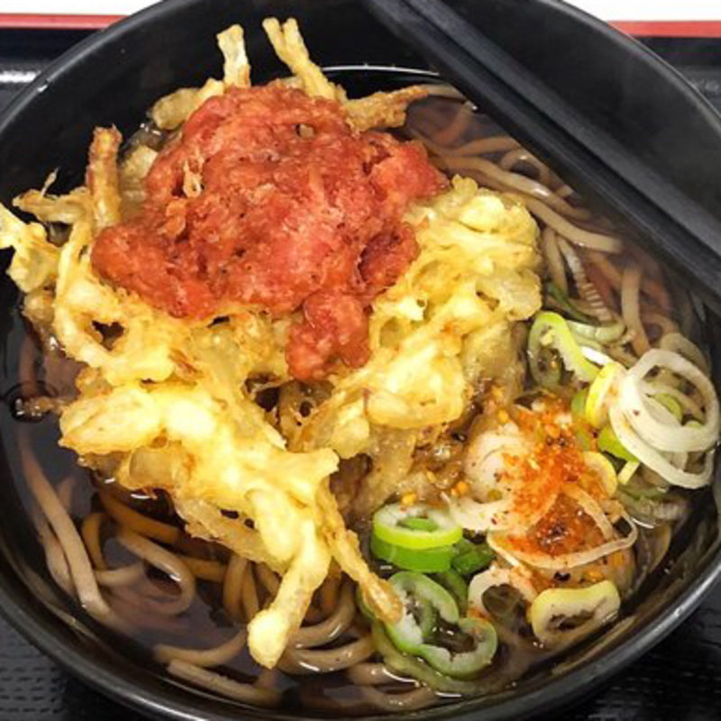 桜エビかき揚げそば(永坂庵)