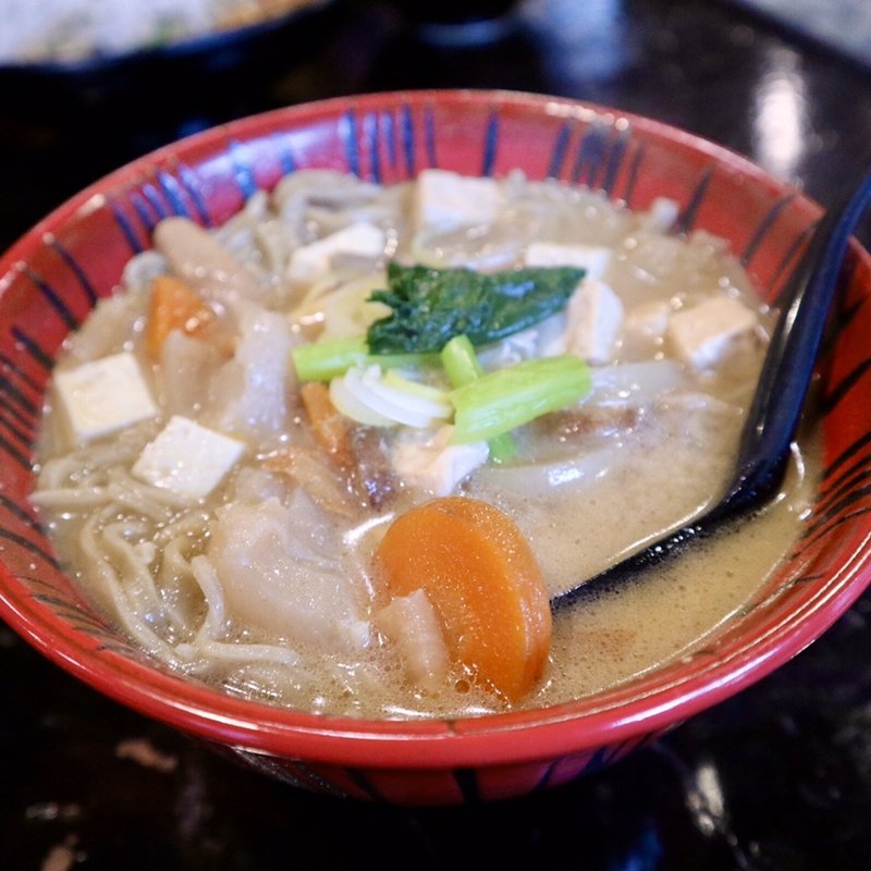 元祖昔屋　けんちんそば(昔屋 （むかしや）)