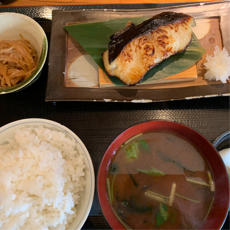 銀だらの西京焼御膳(一粋 )