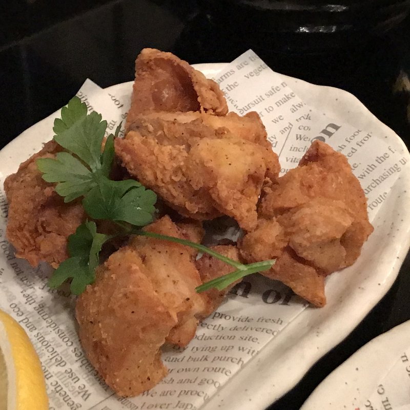 自家製若鶏の唐揚げ(白木屋 南海なんば北口駅前店)