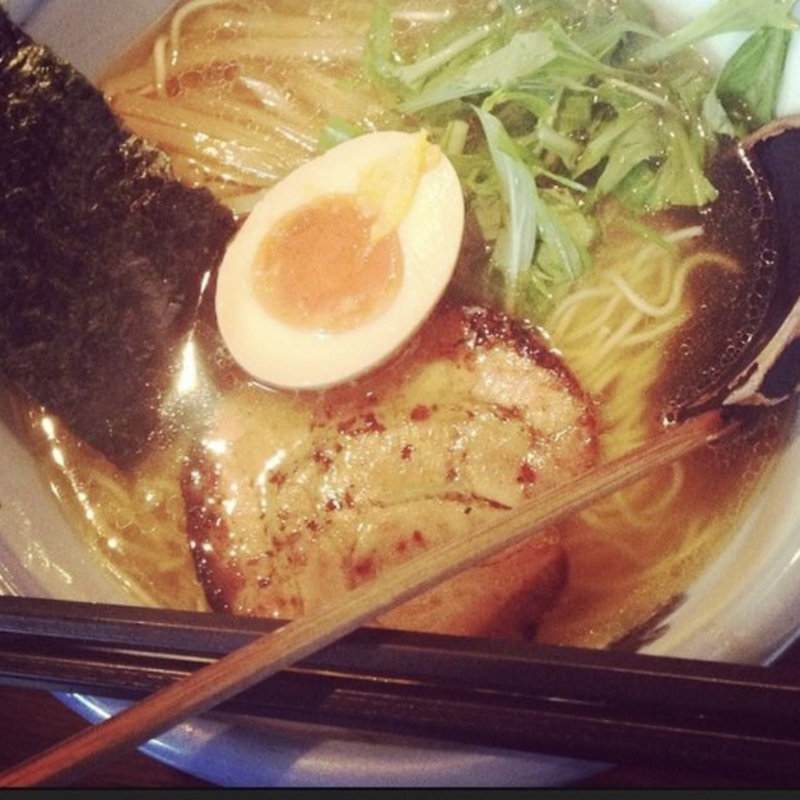 柚子塩ラーメン(AFURI 原宿)