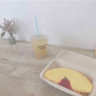 とろとろオムライス+チーズ(little pool coffee)