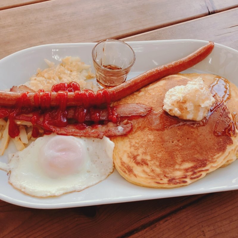 パンケーキセット(BURUNCHES 辻堂)