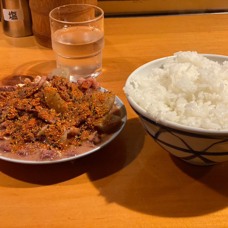 煮込み並 ご飯並 お新香(かっぱ)