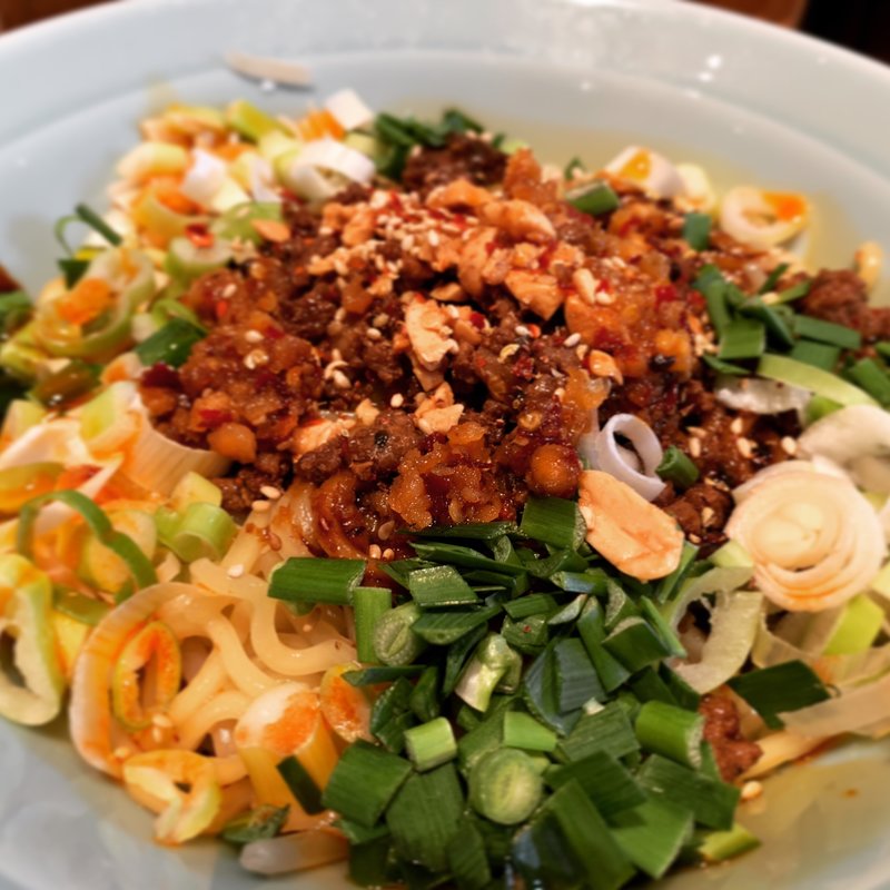 汁なし担々麺(黒椿屋 赤坂店)