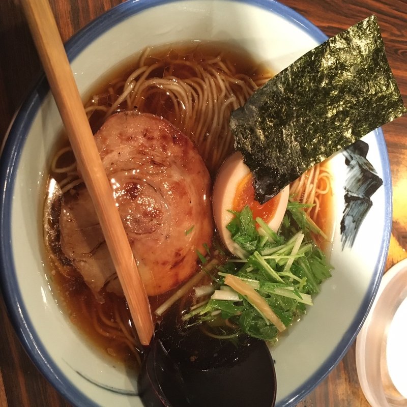 醤油ラーメン(AFURI 原宿)