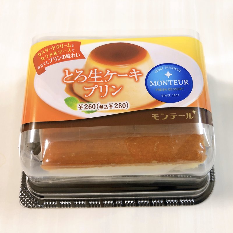とろ生ケーキプリン(モンテール)