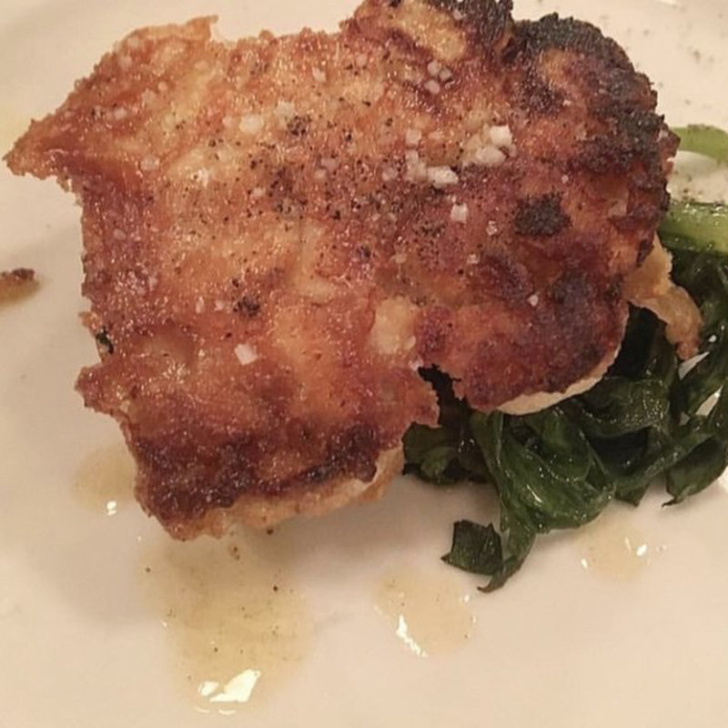 白子のムニエル(ル・キャバレ)