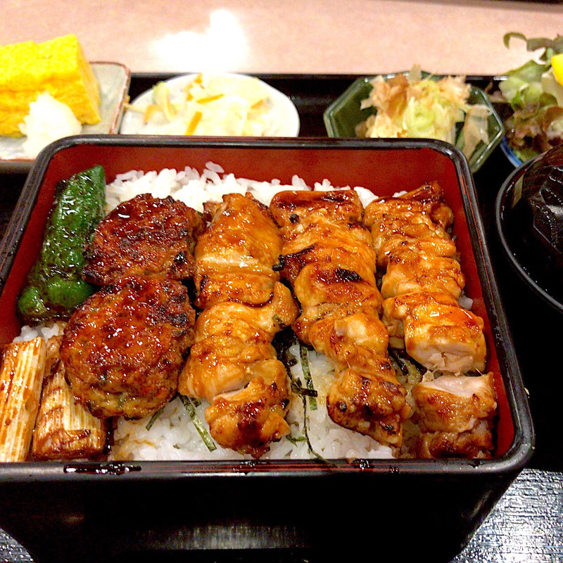 焼鳥重定食(釜めしやき鳥成城)
